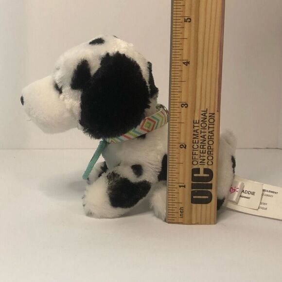 justice pet shop 6inch maddie the dalmatian with collar stuffed animal dog plush - Picture 5 of 9